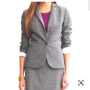 Banana Republic Wool Plaid Jacket Blazer